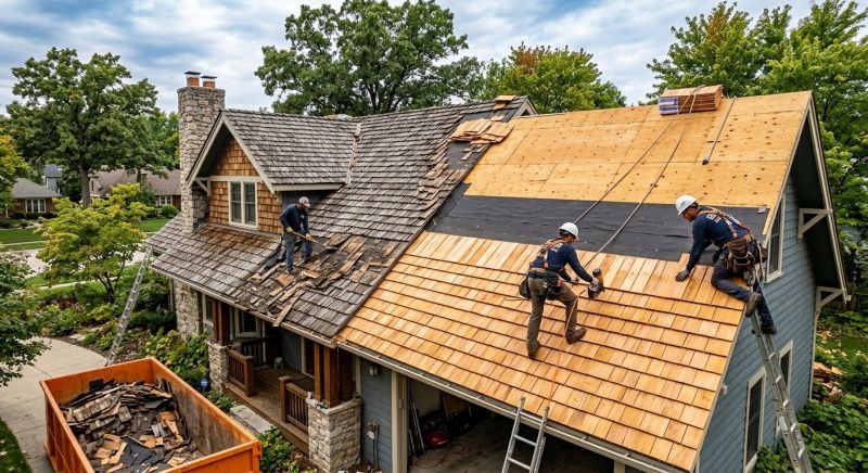 Wood Shake Roof Replacement in Gay, GA